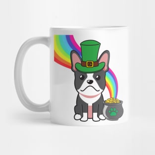 Funny french bulldog celebrates st patricks day Mug